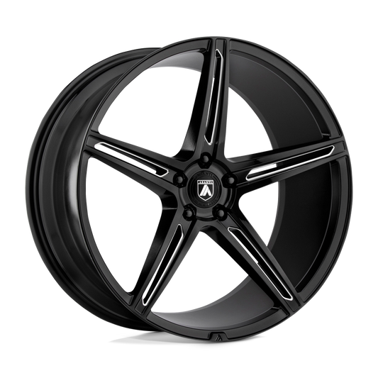 Asanti Black Abl 22 Alpha 5 Gloss Black Milled