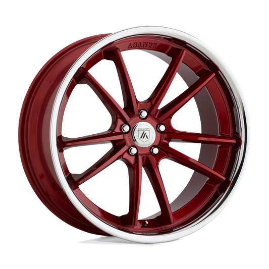 Asanti Black Abl 23 Sigma Candy Red With Chrome Lip