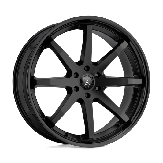 Asanti Black Abl 32 Kaiser Satin Black Gloss Black Lip