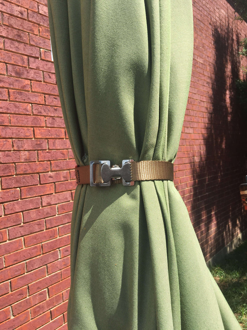 Load image into Gallery viewer, 1&quot; x 30 inch Stainless Steel Alligator Spring Clip Tourniquet Wrap Strap | COLOR OPTIONS
