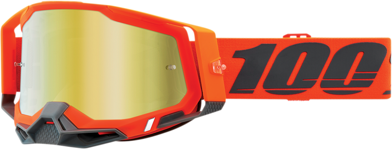 Load image into Gallery viewer, 100% Racecraft 2 Goggles - Kerv - Gold Mirror 50121-259-13
