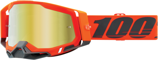 100% Racecraft 2 Goggles - Kerv - Gold Mirror 50121-259-13
