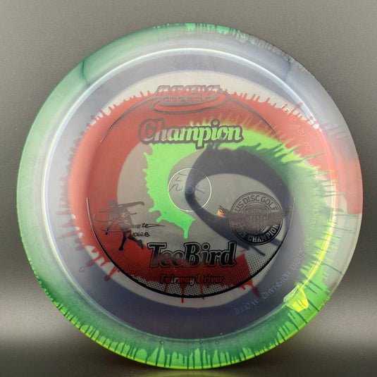 I-Dye Champion Teebird - Penned - Steve Brinster 2013