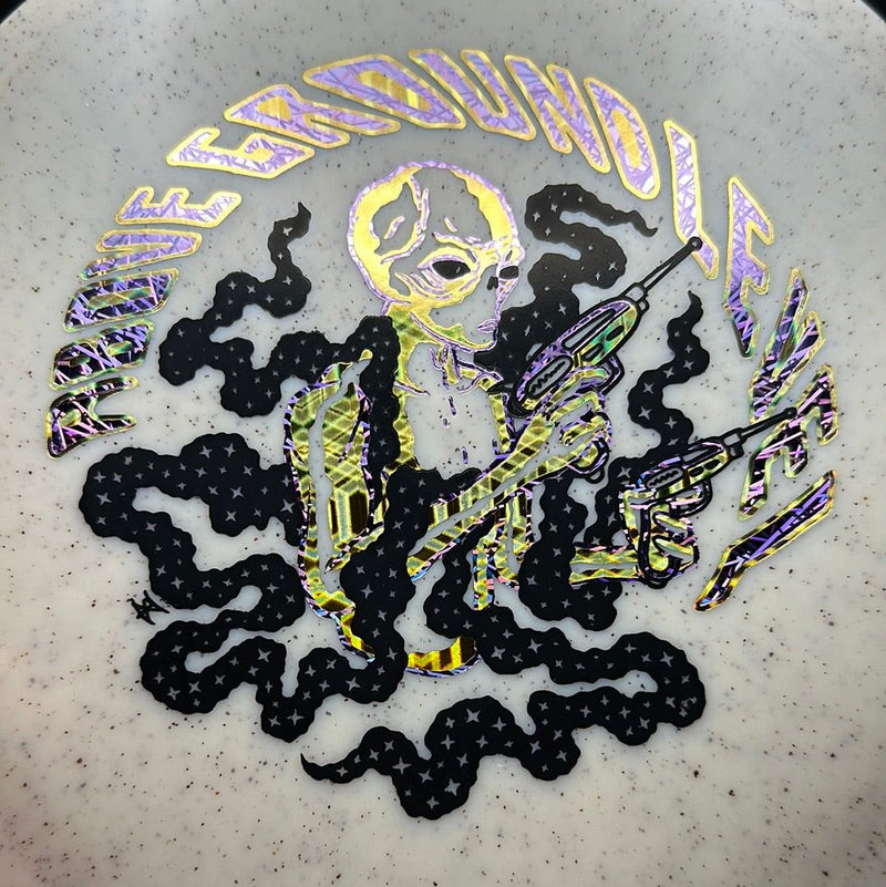 Load image into Gallery viewer, Woodland Hemp Sycamore - "Triple Alien" by Ripper Studios
