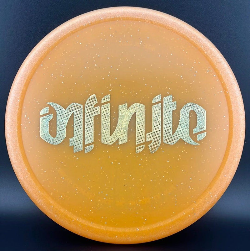Load image into Gallery viewer, Metal Flake Glow C-Blend Glyph (First Run) - Ambigram
