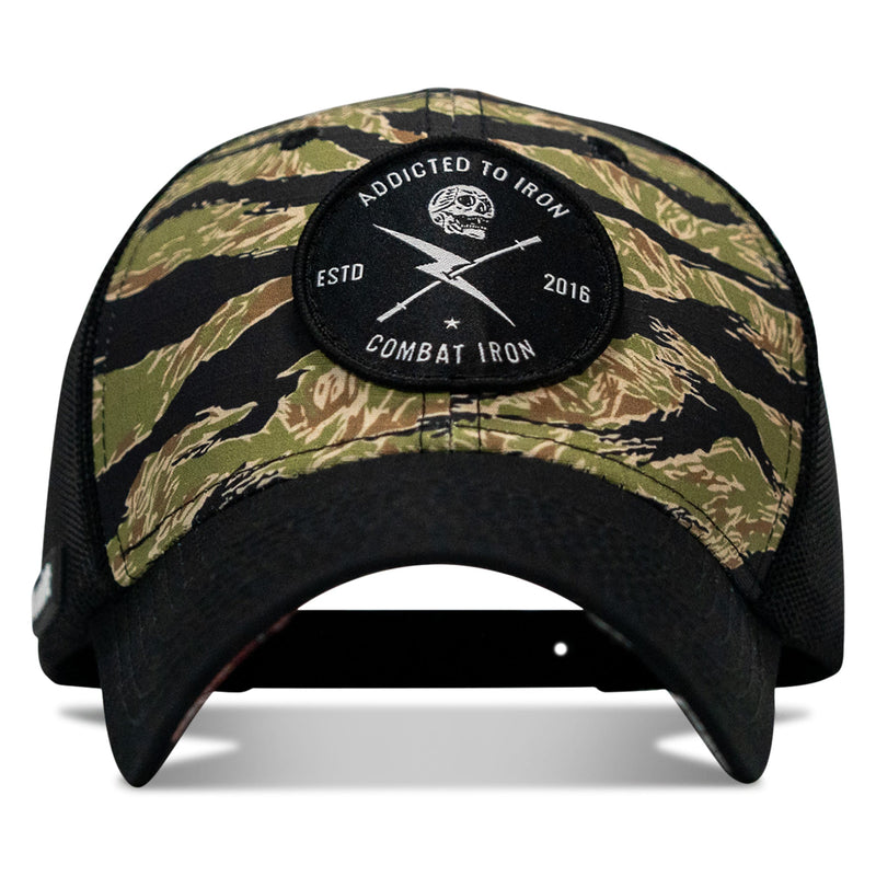 Load image into Gallery viewer, Addicted To Iron Patch Original Ripstop Snapback Hat
