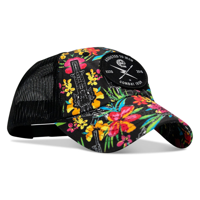 Load image into Gallery viewer, Addicted To Iron Patch Tactical Ripstop Mesh Snapback Hat

