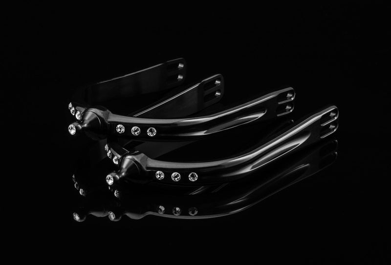 Load image into Gallery viewer, American Equus &quot;Quik-X&quot; Interchangeable English Spurs - Crystal Edition
