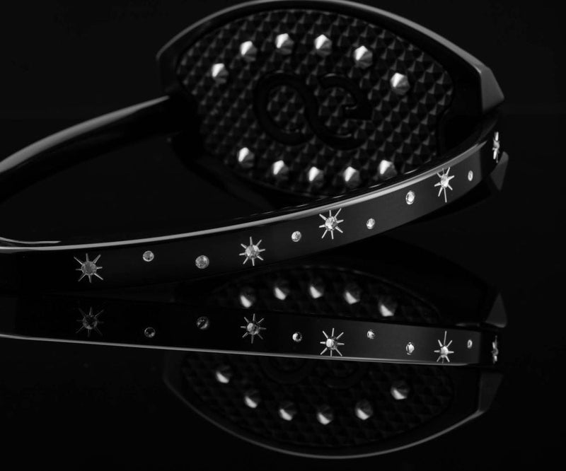 Load image into Gallery viewer, American Equus English Elite Stirrups Shooting Star Edition
