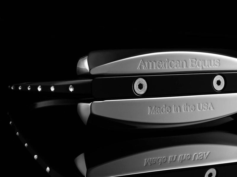 Load image into Gallery viewer, American Equus English Hunter EQ Fillis Stirrups - Crystal Waterfall Edition
