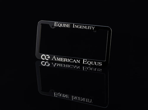 American Equus Signature License Plate Frame