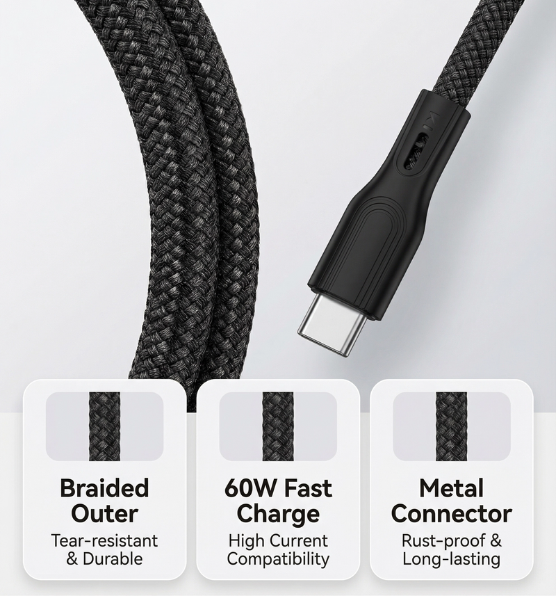 Load image into Gallery viewer, USB-C to USB-C Fast Charging Magnetic Cable
