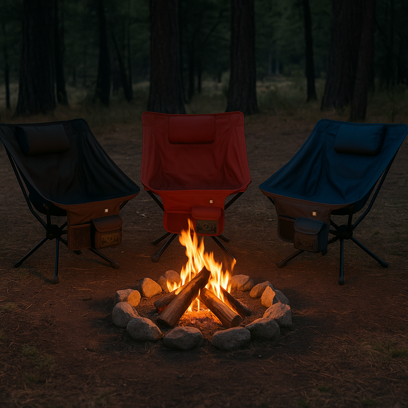 Load image into Gallery viewer, The Beck Chair - Ultra-Portable Heated Camping Chair
