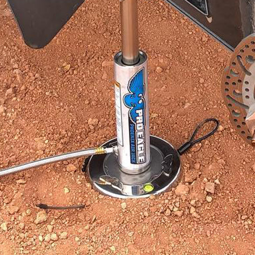 Load image into Gallery viewer, 8" sand base for the Phoenix Co2 Air Jack
