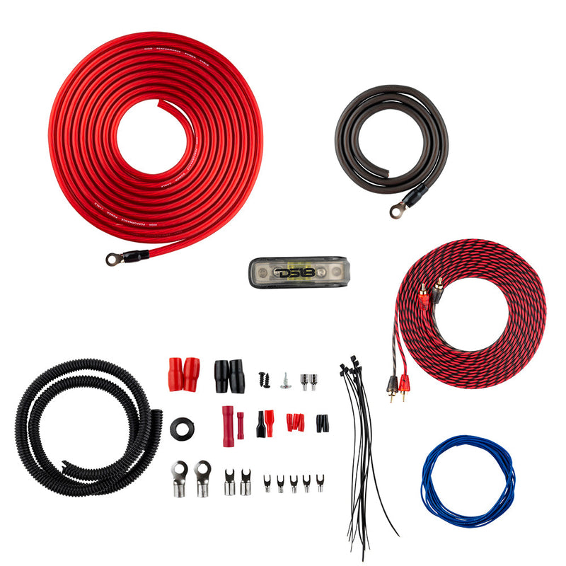 Load image into Gallery viewer, 4-GA CCA Amplifier Installation Kit - RED
