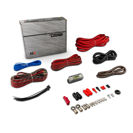 PRO Audio 6.5” Midrange Speaker Upgrade Kit - With OEM Speaker Adapters, Amplifier & Wiring Kit