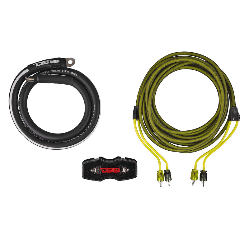 Load image into Gallery viewer, 0-GA Amplifier Installation Wiring Kit - Yellow
