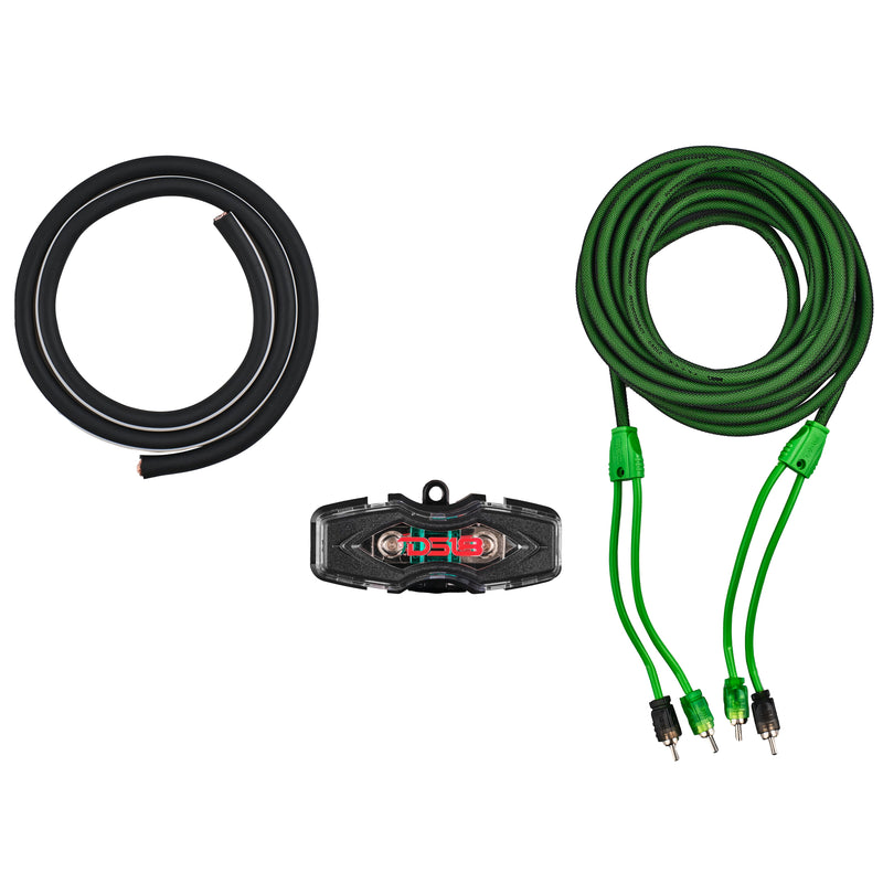 Load image into Gallery viewer, 4-GA Amplifier Installation Kit - GREEN
