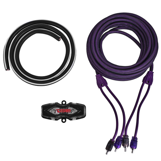 4-GA Amplifier Installation Kit - PURPLE