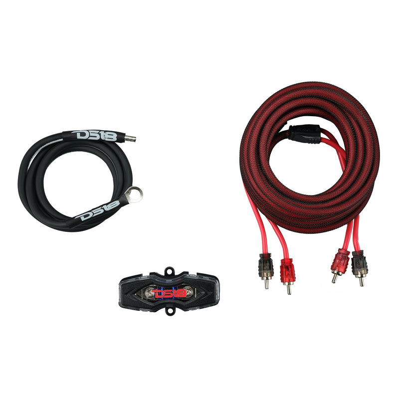 Load image into Gallery viewer, 8-GA Amplifier Installation Wiring Kit - Red
