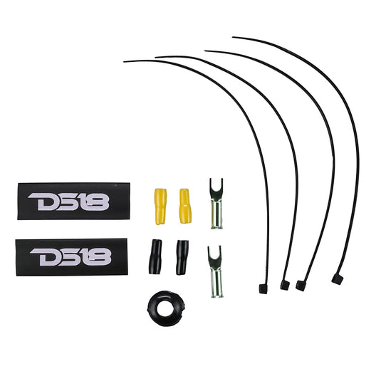 8-GA Amplifier Installation Wiring Kit - Yellow