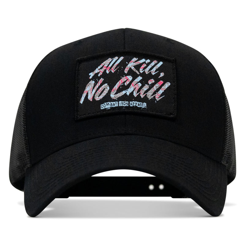 Load image into Gallery viewer, All Kill No Chill Patch Snapback Hat
