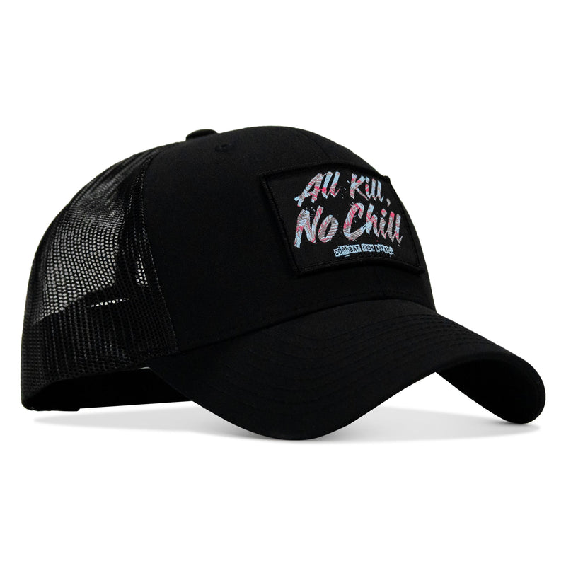 Load image into Gallery viewer, All Kill No Chill Patch Snapback Hat
