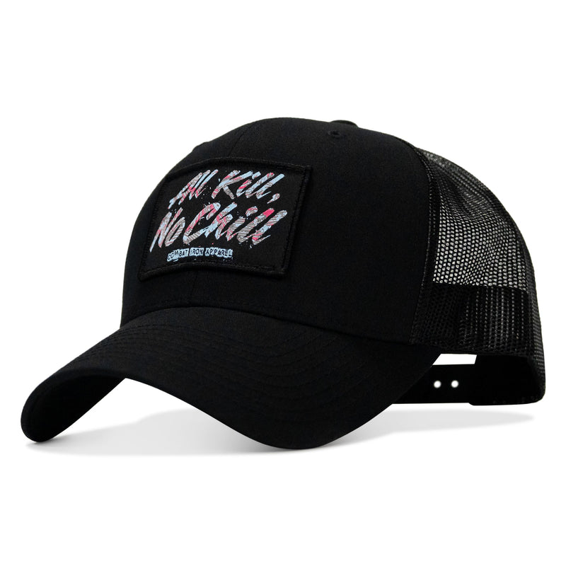 Load image into Gallery viewer, All Kill No Chill Patch Snapback Hat
