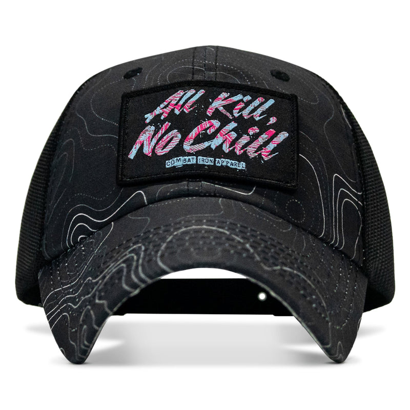 Load image into Gallery viewer, All Kill No Chill Patch Tactical Ripstop Mesh Snapback Hat
