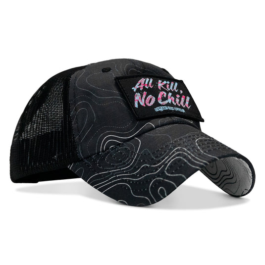 All Kill No Chill Patch Tactical Ripstop Mesh Snapback Hat