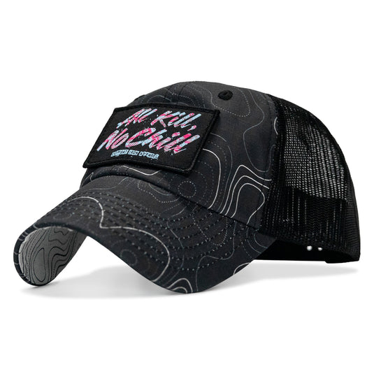 All Kill No Chill Patch Tactical Ripstop Mesh Snapback Hat