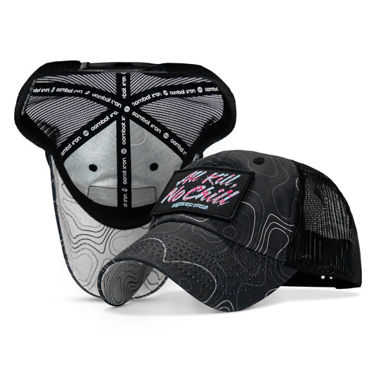 All Kill No Chill Patch Tactical Ripstop Mesh Snapback Hat
