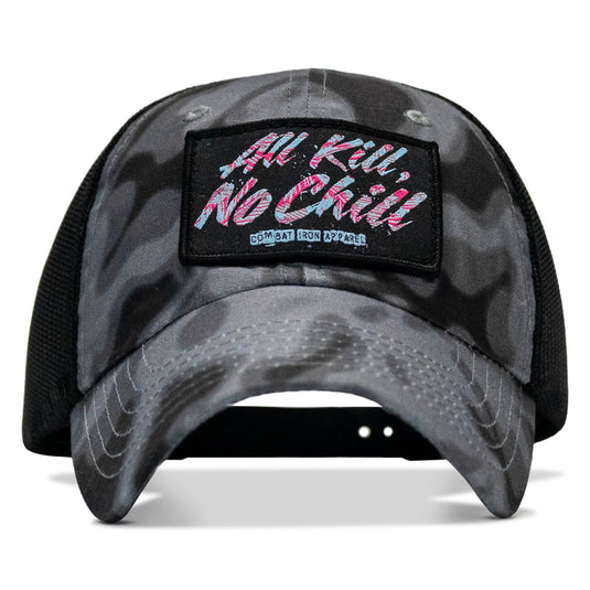 All Kill No Chill Patch Tactical Ripstop Mesh Snapback Hat