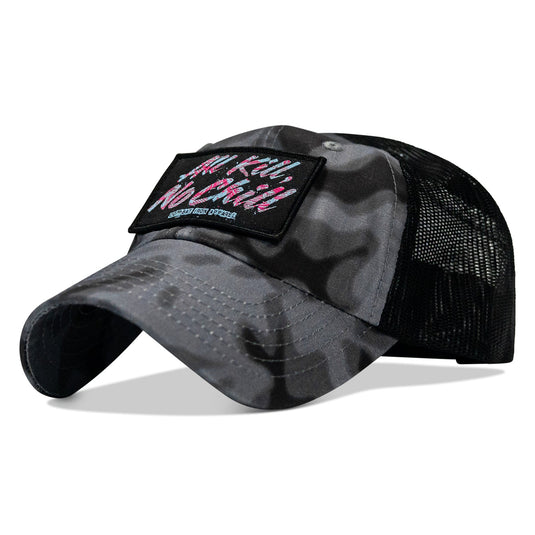 All Kill No Chill Patch Tactical Ripstop Mesh Snapback Hat