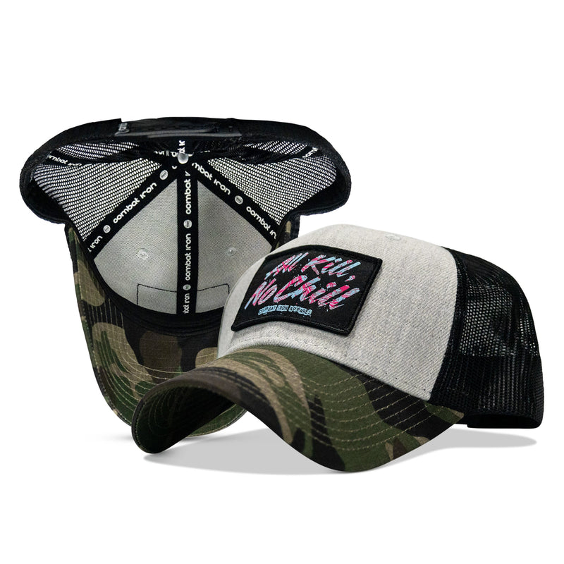 Load image into Gallery viewer, All Kill No Chill Patch Snapback Hat
