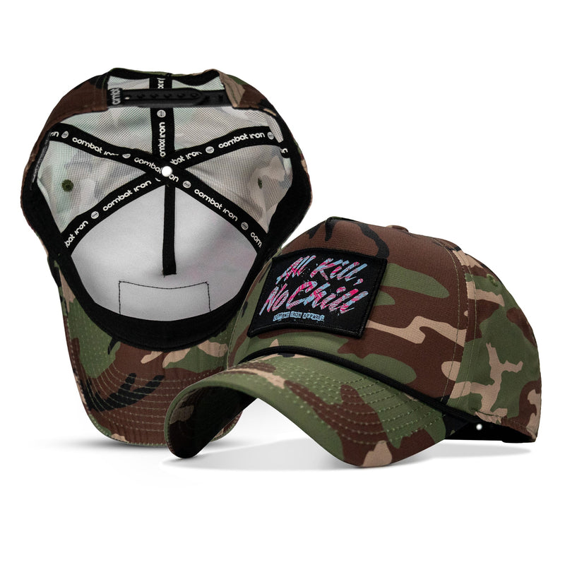 Load image into Gallery viewer, All Kill No Chill Patch Weekender Snapback
