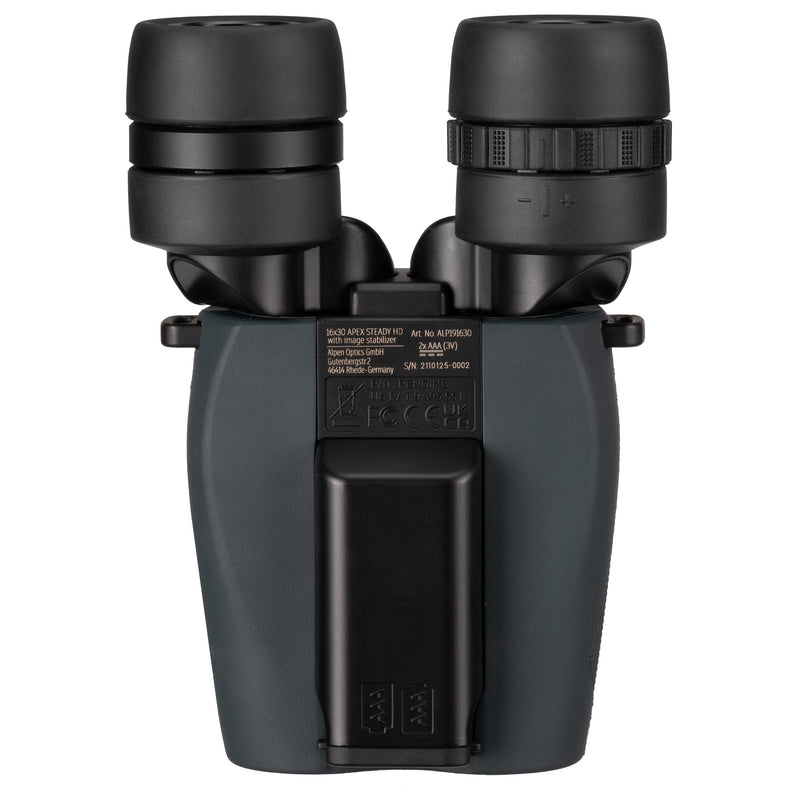 Load image into Gallery viewer, Apex Steady 16x30 HD Binoculars with Image Stabilization
