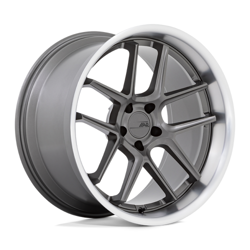 American Racing Ar942 Bishop Matte Gunmetal With Machined Lip