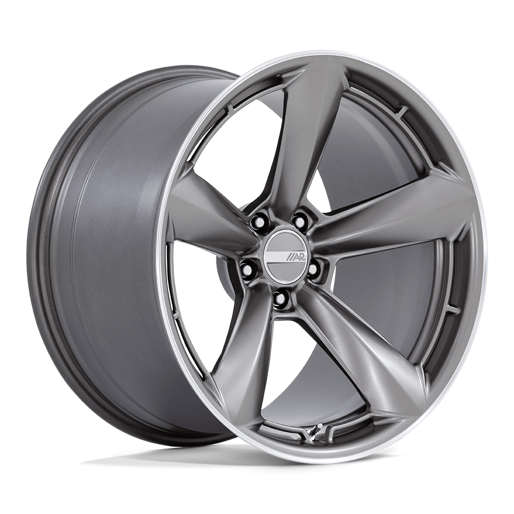 American Racing TTF Matte Anthracite With Machined Lip