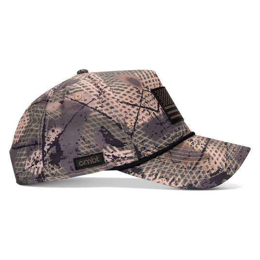 American Flag PVC Patch Waterproof Weekender Snapback