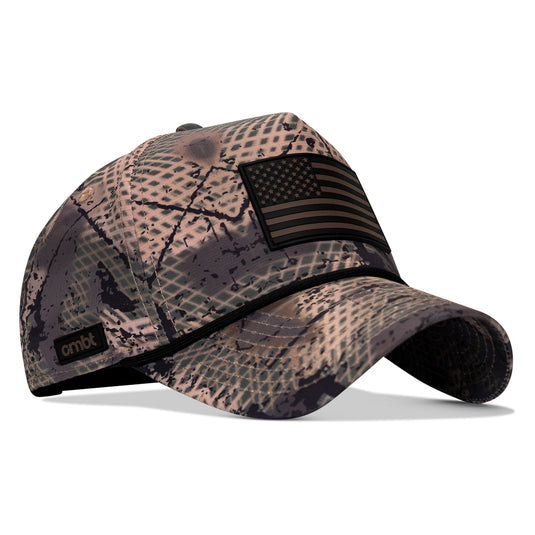 American Flag PVC Patch Waterproof Weekender Snapback