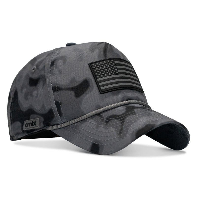 Load image into Gallery viewer, American Flag PVC Patch Waterproof Weekender Snapback
