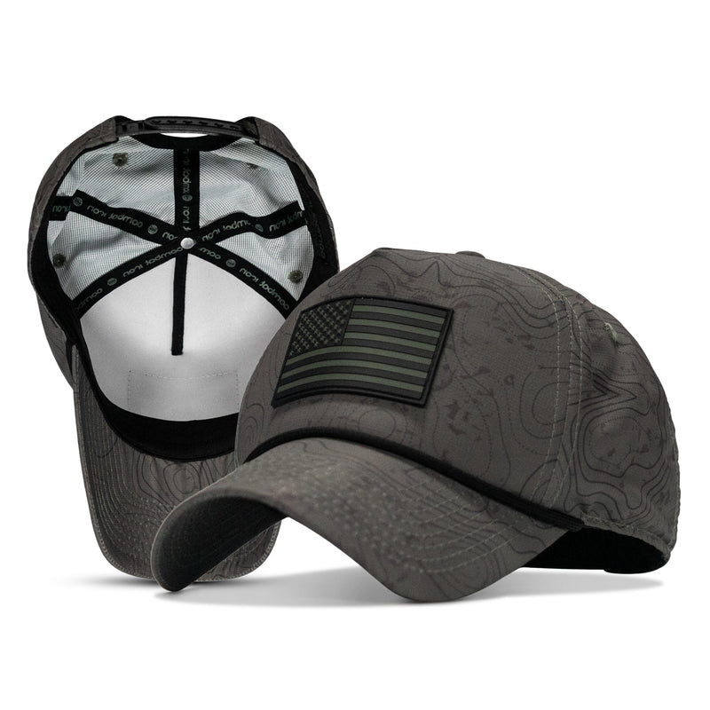 Load image into Gallery viewer, American Flag PVC Patch Waterproof Weekender Snapback
