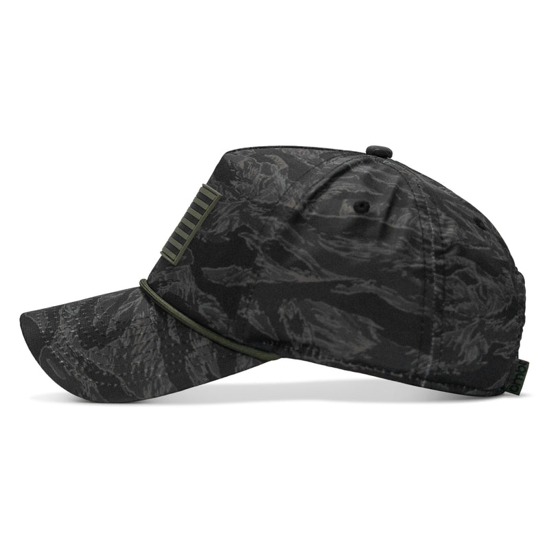 Load image into Gallery viewer, American Flag PVC Patch Waterproof Weekender Snapback
