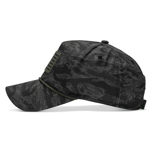 American Flag PVC Patch Waterproof Weekender Snapback