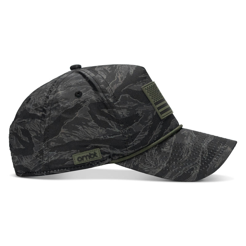 Load image into Gallery viewer, American Flag PVC Patch Waterproof Weekender Snapback
