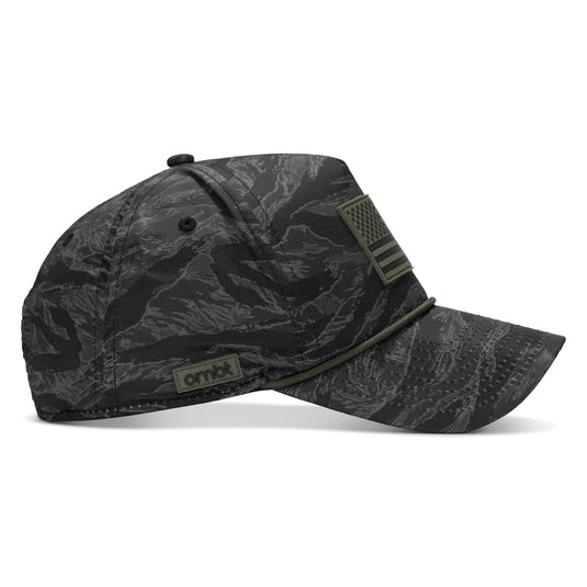 American Flag PVC Patch Waterproof Weekender Snapback