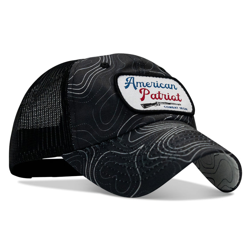 Load image into Gallery viewer, American Patriot Patch Tactical Ripstop Mesh Snapback Hat
