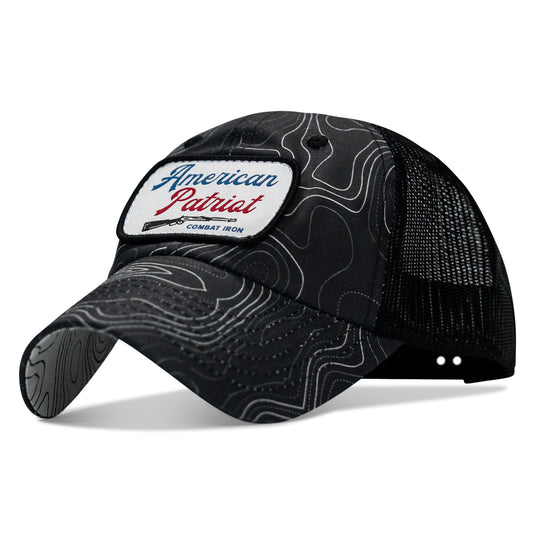 American Patriot Patch Tactical Ripstop Mesh Snapback Hat