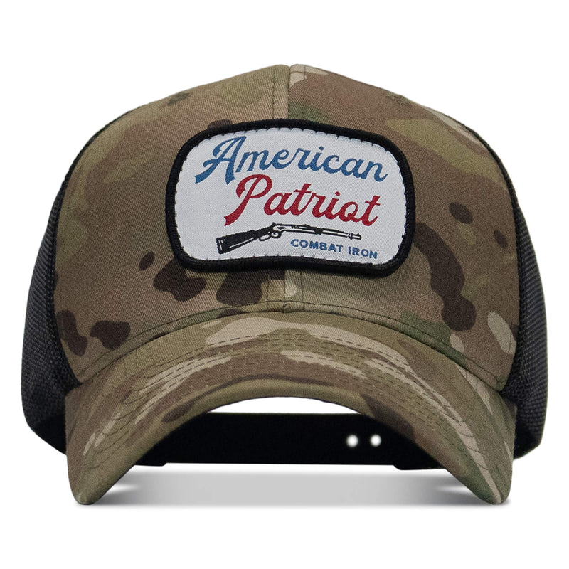 Load image into Gallery viewer, American Patriot Patch Snapback Hat

